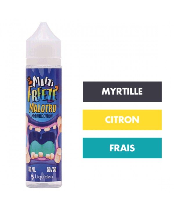 E-liquide Malotru 50 mL - Multi Freeze (Liquideo)