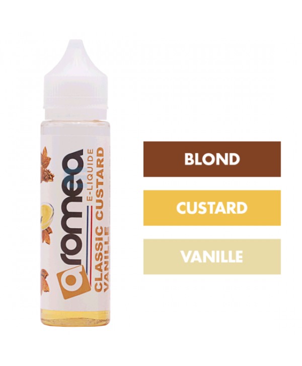 E-liquide Classic Custard Vanille 50 mL - Aromea