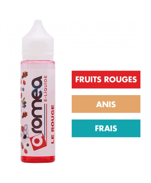 E-liquide Le Rouge 50 mL - Aromea