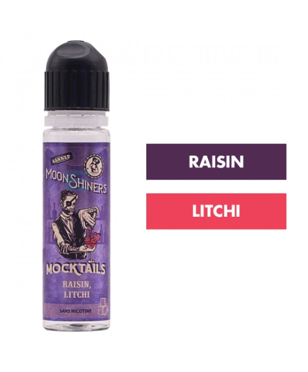E-liquide Raisin Litchi 50 mL - Moonshiners (Le French Liquide)