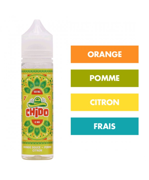 E-liquide Orange Douce Pomme Citron 50 mL - Chido