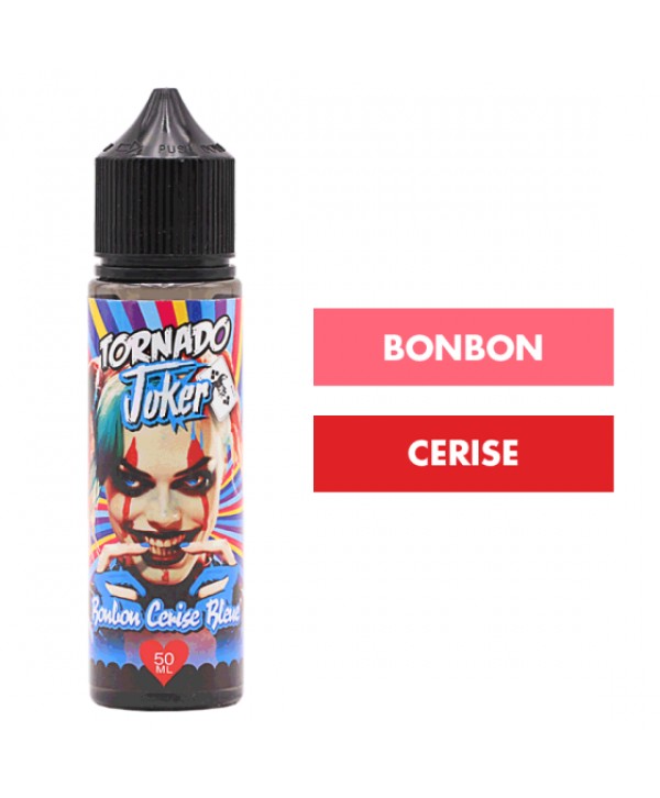 E-liquide Bonbon Cerise Bleue 50 mL - Tornado Joker