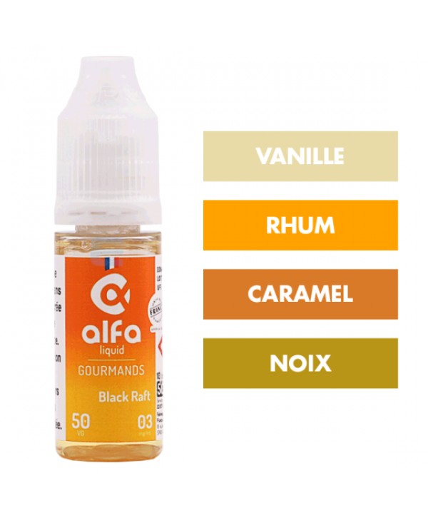 E-liquide Black Raft (50 VG) 10 mL - Alfaliquid