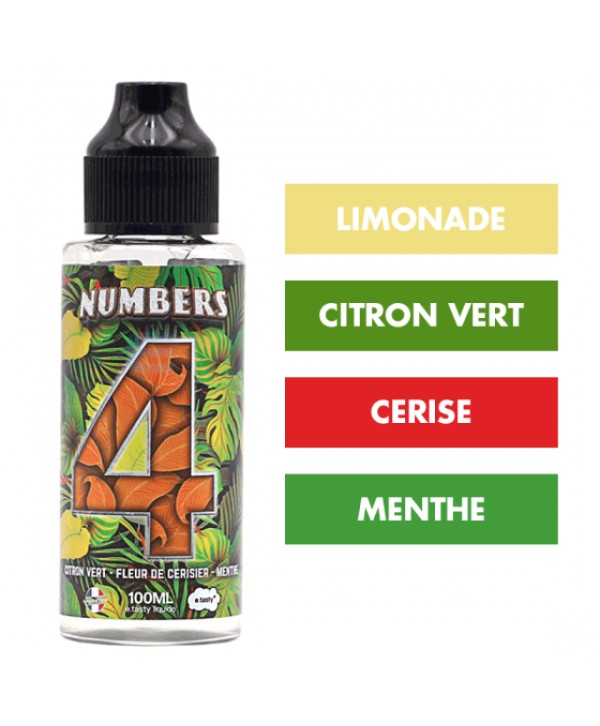 E-liquide Numbers 4 100 mL - Numbers (E.Tasty)