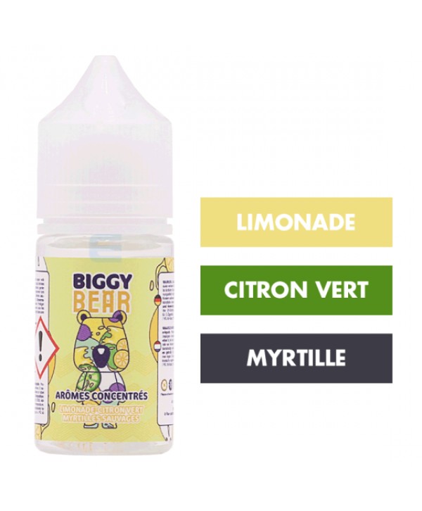 Concentré Limonade Citron Vert Myrtilles Sauvages 30 mL - Biggy Bear