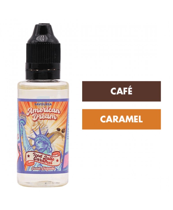 Concentré Iced Latte Caramel 30 mL - American Dream (Savourea)