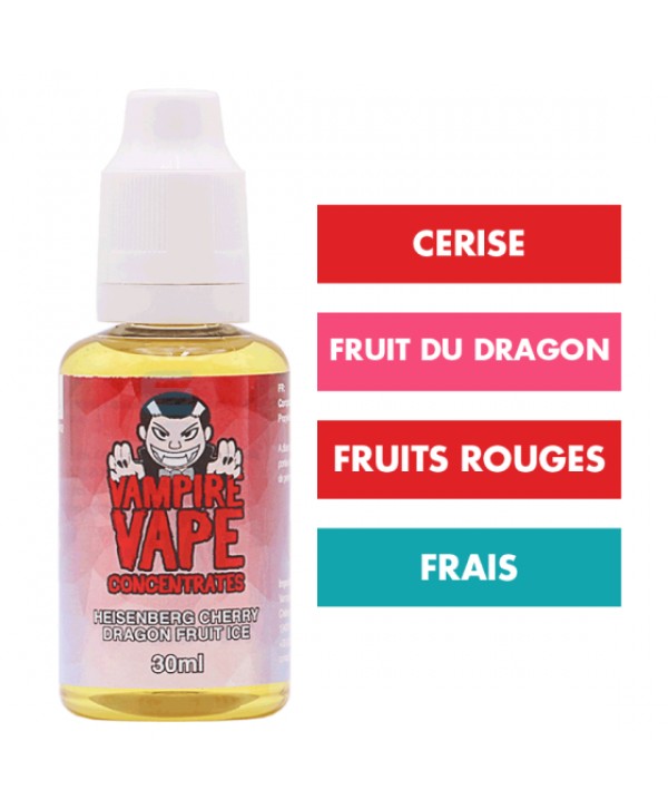 Concentré Heisenberg Cherry Dragon Fruit Ice 30 mL - Vampire Vape