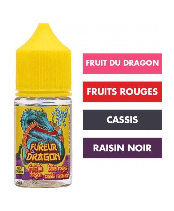 Concentré Baies Rouges Cassis Raisin Noir 30 mL - Fureur du Dragon