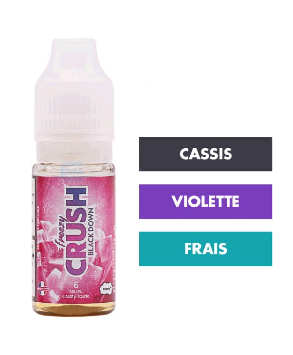 E-liquide Black Down 10 mL - Freezy Crush (E.Tasty)