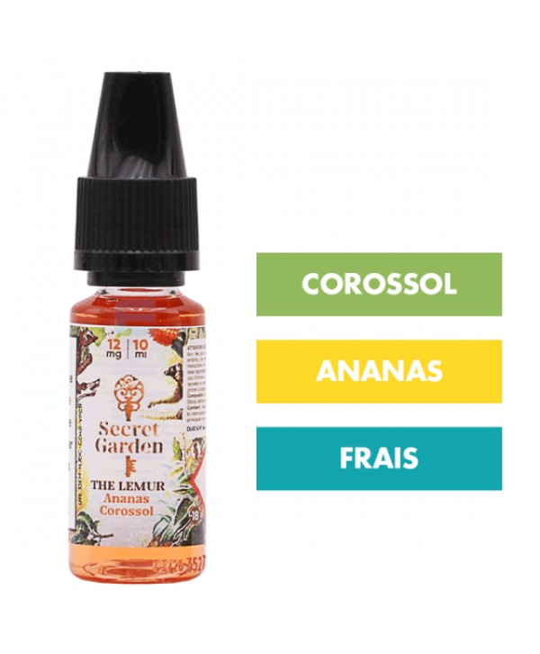 E-liquide The Lemur 10 mL - Secret Garden