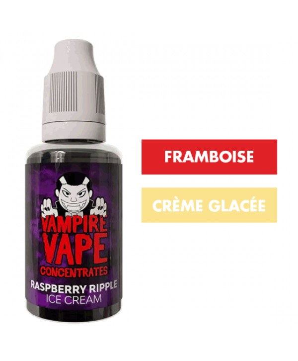 Concentré Raspberry Ripple Ice Cream 30 mL - Vampire Vape