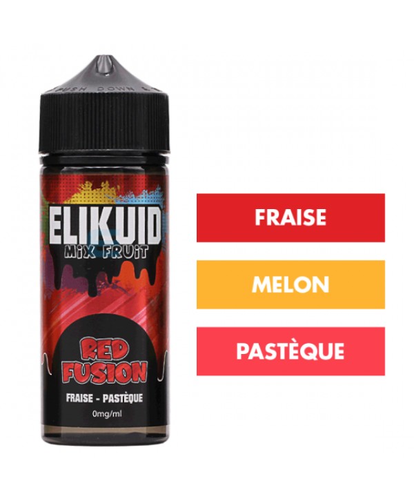 E-liquide Red Fusion 100 mL - Elikuid (LiquideLab)