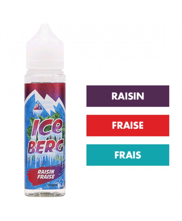 E-liquide Raisin Fraise 50 mL - Iceberg (LiquideLab)