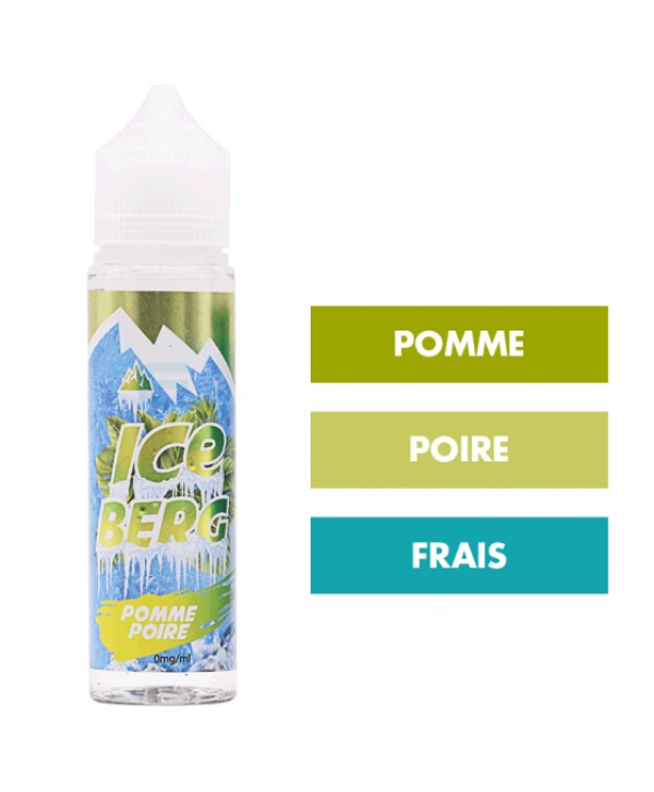 E-liquide Pomme Poire 50 mL - Iceberg (LiquideLab)