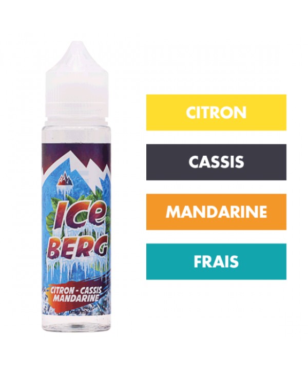 E-liquide Citron Cassis Mandarine 50 mL - Iceberg (LiquideLab)