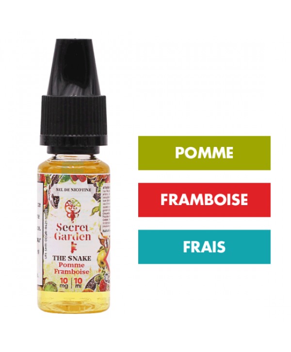 E-liquide The Snake sels de nicotine 10 mL - Secret Garden
