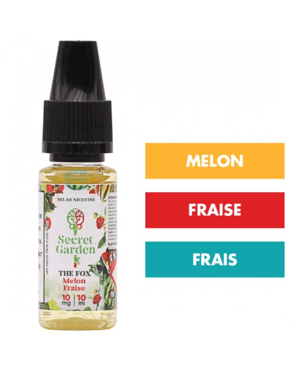 E-liquide The Fox sels de nicotine 10 mL - Secret Garden