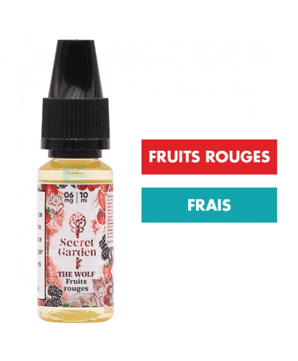 E-liquide The Wolf 10 mL - Secret Garden
