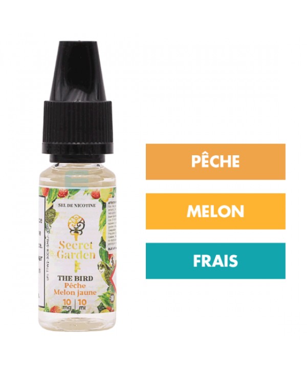 E-liquide The Bird sels de nicotine 10 mL - Secret Garden