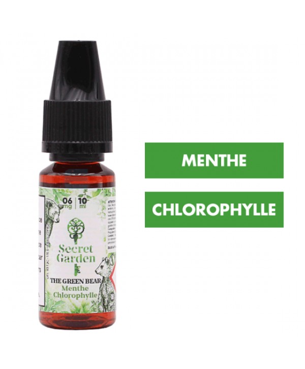 E-liquide The Green Bear 10 mL - Secret Garden