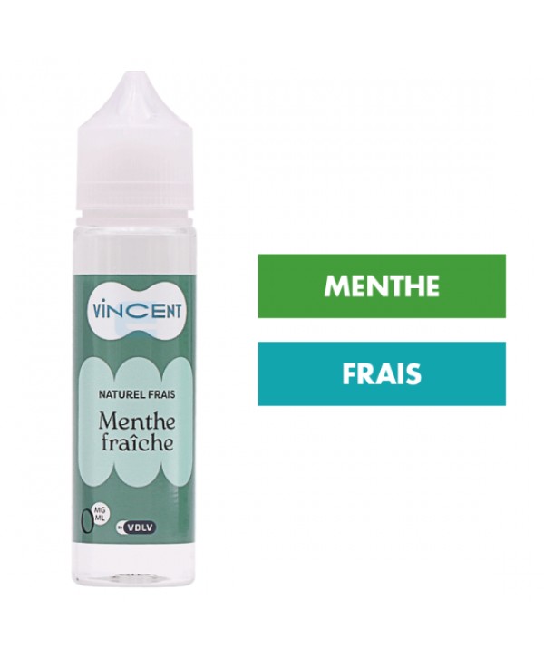 E-liquide Menthe Fraîche 50 mL - Vincent (VDLV)