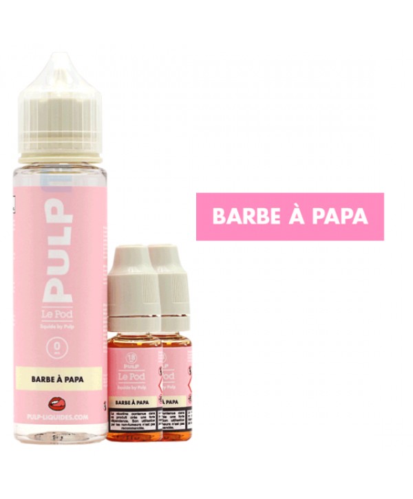 E-liquide Barbe à Papa 60 mL - Pulp Le Pod