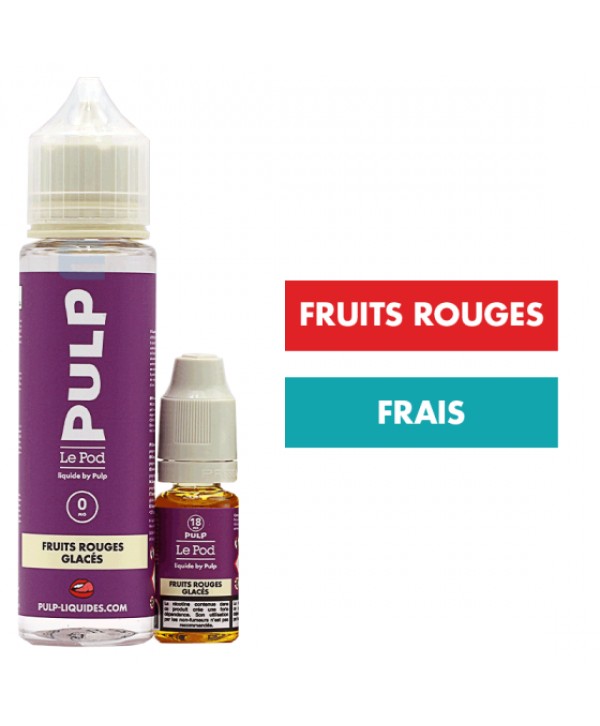 E-liquide Fruits Rouges Glacés 60 mL - Pulp Le Pod