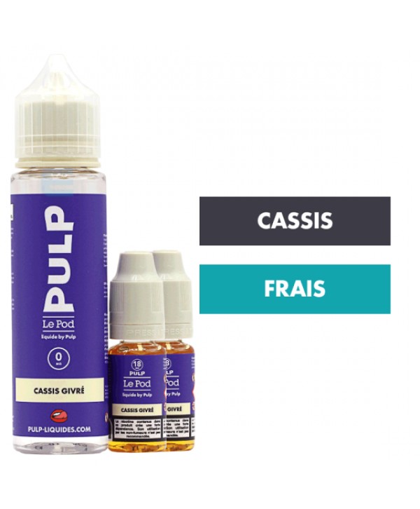 E-liquide Cassis Givré 60 mL - Pulp Le Pod