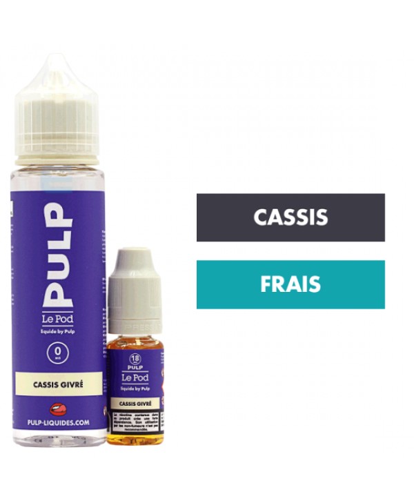 E-liquide Cassis Givré 60 mL - Pulp Le Pod