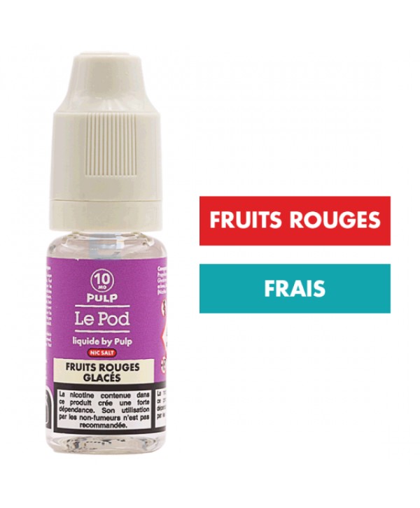 E-liquide Fruits Rouges Glacés 10 mL - Pulp Le Pod