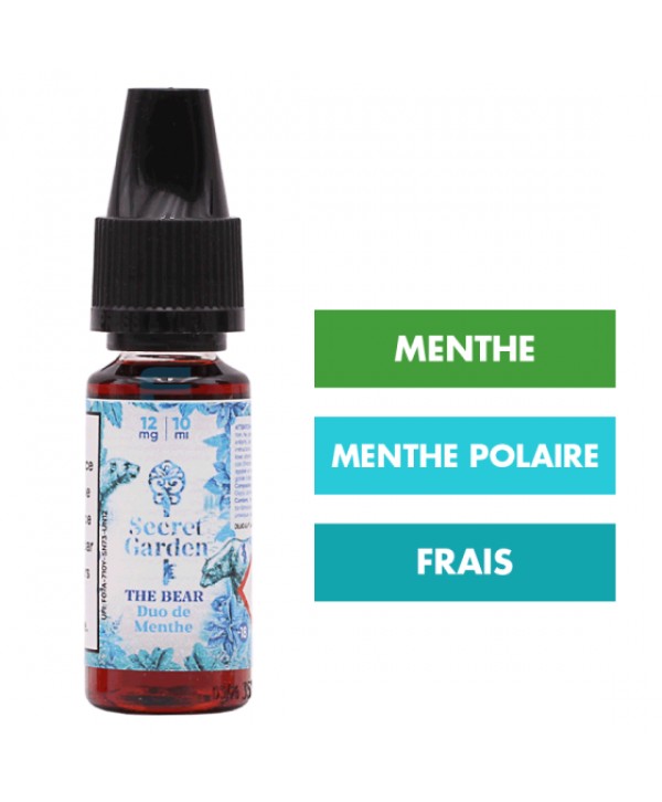 E-liquide The Bear 10 mL - Secret Garden