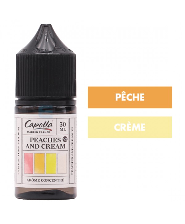 Concentré Peaches And Cream V2 30 mL - Capella