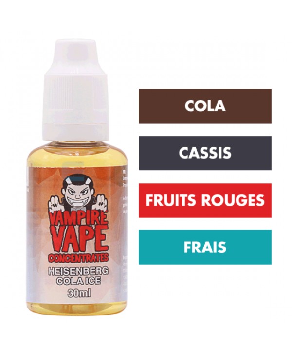 Concentré Heisenberg Cola Ice 30 mL - Vampire Vape
