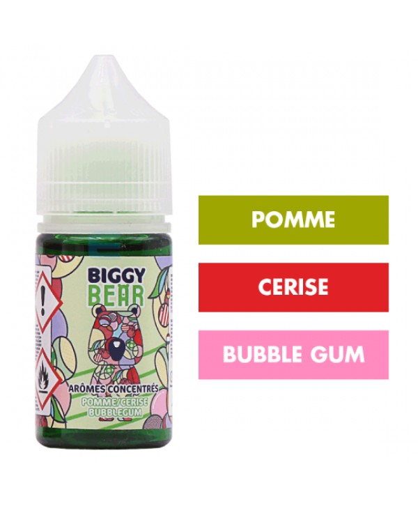 Concentré Pomme Cerise Bubblegum 30 mL - Biggy Bear