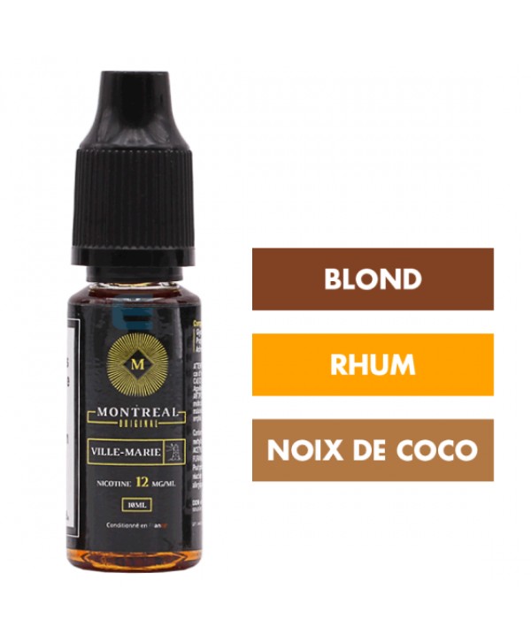 DDM Dépassée - E-liquide Ville-Marie 10 mL - Montréal Original