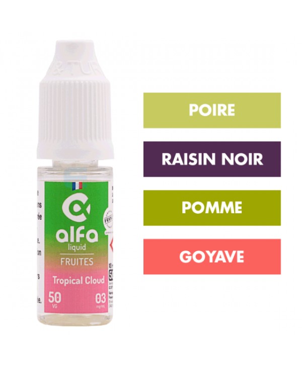 DDM Dépassée - E-liquide Tropical Cloud (50 VG) 10 mL - Alfaliquid