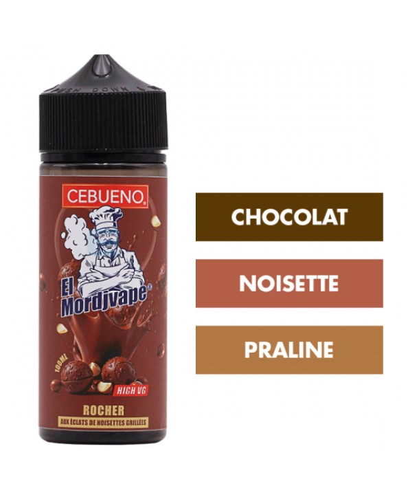 E-liquide El Mordjvape Rocher 100 mL - Cebueno