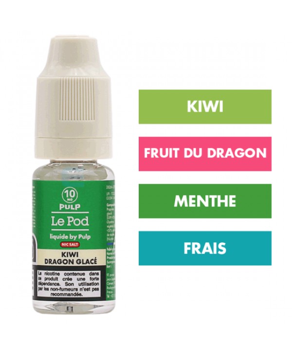 E-liquide Kiwi Dragon Glacé 10 mL - Pulp Le Pod