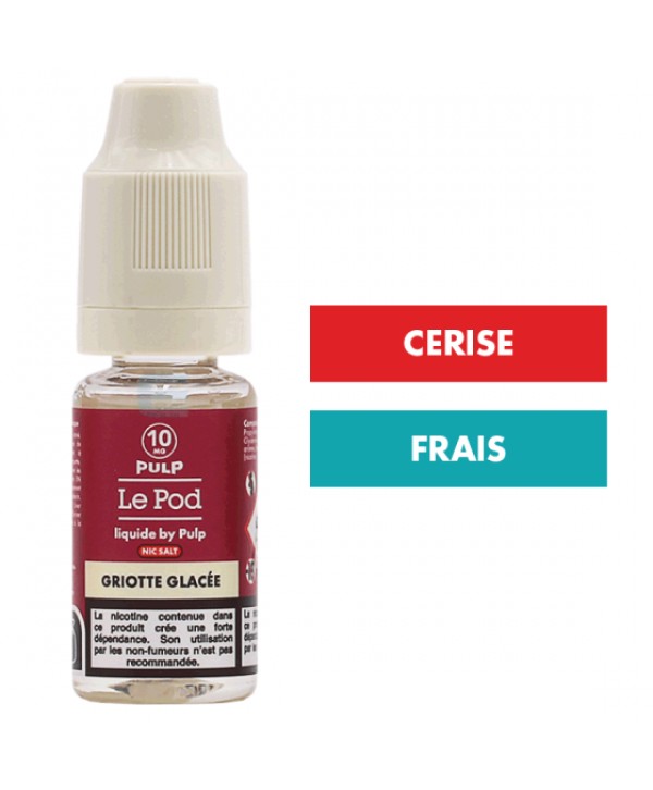 E-liquide Griotte Glacée 10 mL - Pulp Le Pod
